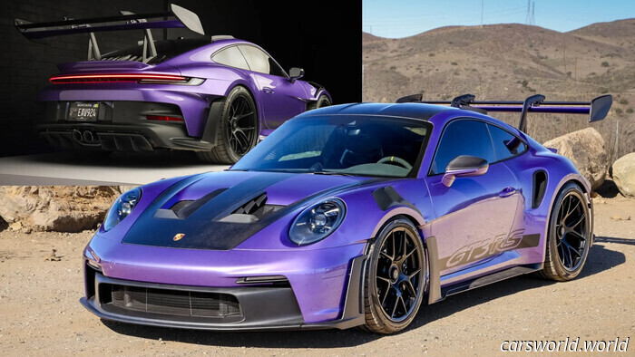 Viola Purple Porsche 911 GT3 RS Comes with $90,000 in Options | Carscoops